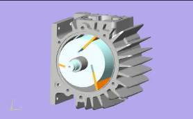 單級(jí)旋片真空泵是怎么工作的